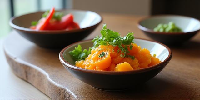 色鮮やかな精進料理のイメージ